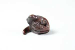 Free download Netsuke of Mother Bat with Two Young free photo or picture to be edited with GIMP online image editor