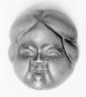 Free download Netsuke of Noh mask; Face of Usume free photo or picture to be edited with GIMP online image editor