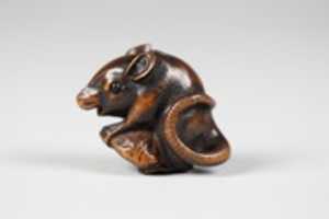 Free download Netsuke of Rat Eating free photo or picture to be edited with GIMP online image editor