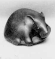 Free download Netsuke of Rat Grasping a Snow Pea free photo or picture to be edited with GIMP online image editor