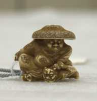 Free download Netsuke of Shoki, the Demon-Queller free photo or picture to be edited with GIMP online image editor