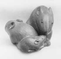 Free download Netsuke of Three Mice free photo or picture to be edited with GIMP online image editor