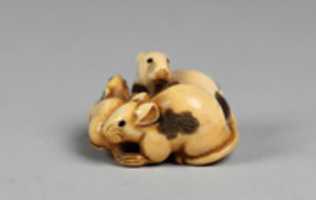 Free download Netsuke of Three Rats free photo or picture to be edited with GIMP online image editor