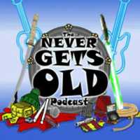 Free download New Never Gets Old Podcast Logo free photo or picture to be edited with GIMP online image editor