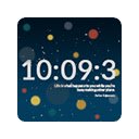 New Tab Clock  screen for extension Chrome web store in OffiDocs Chromium