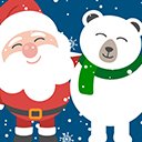 שנה חדשה | סנטה קלאוס | Snow bear THEME 2018 מסך להרחבה Chrome web store ב-OffiDocs Chromium