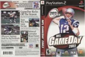 Free download NFL GAMEDAY 2003 [SCUS 97194] (Sony PlayStation 2) Cover Scans (1600DPI) free photo or picture to be edited with GIMP online image editor