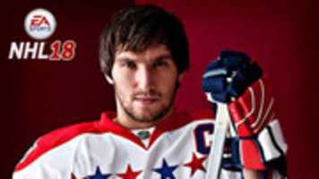 Free download NHL 18 Cover Alexander Ovechkin Image free photo or picture to be edited with GIMP online image editor