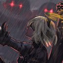 NieR: Automata | This is the end of the game!  screen for extension Chrome web store in OffiDocs Chromium