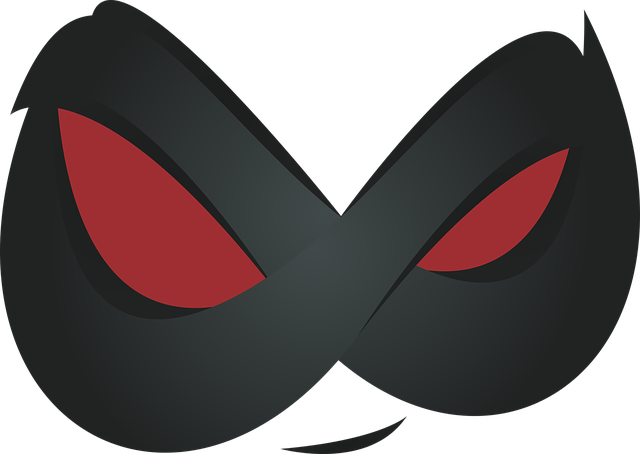 Free download Ninja Black Red Eyes - Free vector graphic on Pixabay free illustration to be edited with GIMP free online image editor