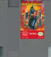 Free download Ninja Gaiden [NES-NG-USA] (Nintendo NES) - Cart Scans free photo or picture to be edited with GIMP online image editor