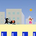 Ninja Runner Game  screen for extension Chrome web store in OffiDocs Chromium