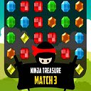 Ninja Treasure Match 3  screen for extension Chrome web store in OffiDocs Chromium