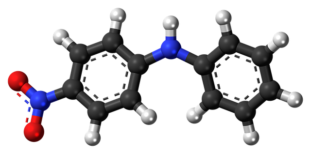 Free download Nitrodiphenylamine Chemistry Atoms -  free illustration to be edited with GIMP free online image editor