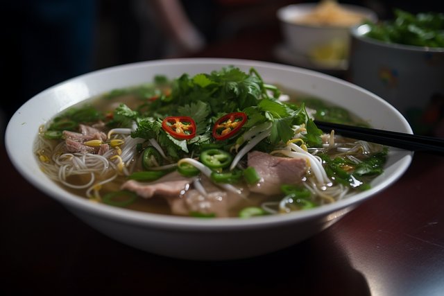 Free download noodle soup pho vietnamese cuisine free picture to be edited with GIMP free online image editor