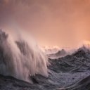 North Sea Storm Waves Theme  screen for extension Chrome web store in OffiDocs Chromium