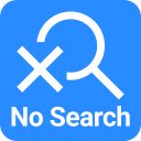 No Search Stop Accidental Searches  screen for extension Chrome web store in OffiDocs Chromium