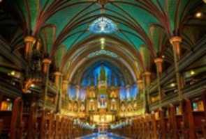 Free download Notre Dame Basilica The Magnificent Neo Gothic Church 1 free photo or picture to be edited with GIMP online image editor