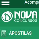 Nova Concursos  screen for extension Chrome web store in OffiDocs Chromium