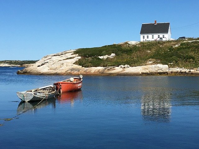 免费下载 Nova Scotia Boats PeggyS Cove - 可使用 GIMP 在线图像编辑器编辑的免费照片或图片