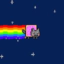 NYAN  screen for extension Chrome web store in OffiDocs Chromium