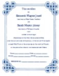 Free download Official Marriage Certificate Template DOC, XLS or PPT template free to be edited with LibreOffice online or OpenOffice Desktop online