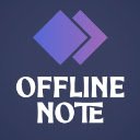 OFFLINE NOTE  screen for extension Chrome web store in OffiDocs Chromium