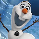 Olaf the Happy Snowman Frozen  screen for extension Chrome web store in OffiDocs Chromium