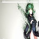 One Punch Man Tatsumaki Theme  screen for extension Chrome web store in OffiDocs Chromium