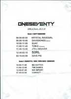 Free download OneSeventy - S3RLs Finale Set Times (30.11.2018) free photo or picture to be edited with GIMP online image editor