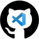 Open GitHub in VS Code  screen for extension Chrome web store in OffiDocs Chromium