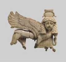 Free download Openwork plaque with a striding sphinx free photo or picture to be edited with GIMP online image editor