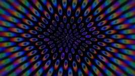 Free download Optical Illusion Dots Peacock -  free video to be edited with OpenShot online video editor