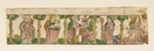 Free download Ornamental Border of the Augsburg Diocese (Schr. 2024c) free photo or picture to be edited with GIMP online image editor