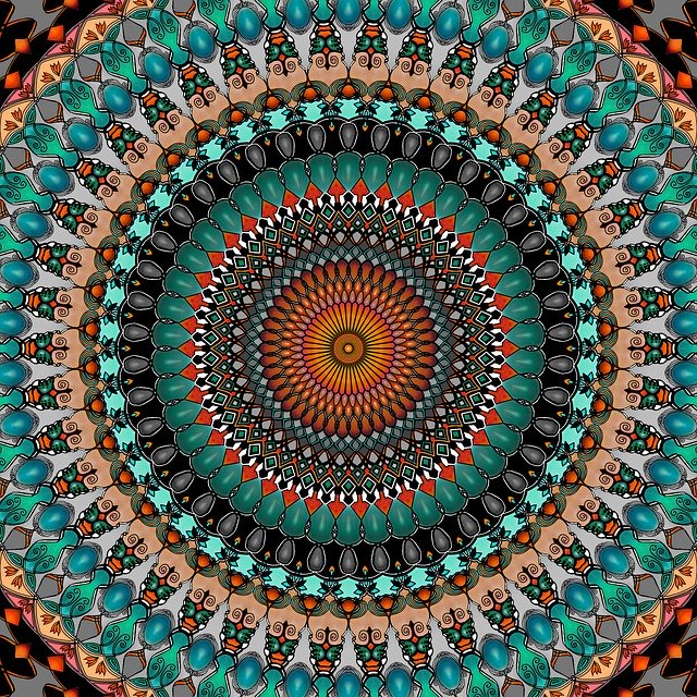 Бесплатная загрузка Ornament Circle Picture Colorful - бесплатная иллюстрация для редактирования с помощью бесплатного онлайн-редактора изображений GIMP