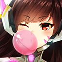 Overwatch Bubble Gum Girl D.Va NEW ART 2018  screen for extension Chrome web store in OffiDocs Chromium