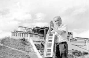 Free download Ozan Marsh Pianist Lhasa Tibet 1985 free photo or picture to be edited with GIMP online image editor