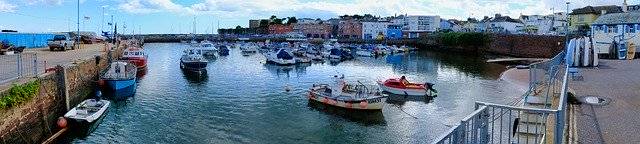 Бесплатная загрузка Paignton Harbor Panorama — бесплатная фотография или изображение для редактирования с помощью онлайн-редактора изображений GIMP