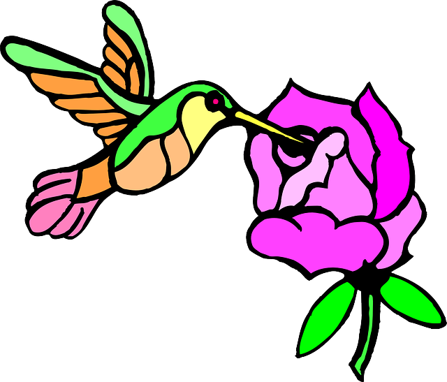 Free download Paint Flower Bird - Free vector graphic on Pixabay free illustration to be edited with GIMP free online image editor