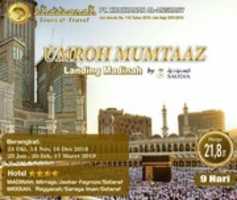 Free download Paket Umroh Oktober 2018 free photo or picture to be edited with GIMP online image editor