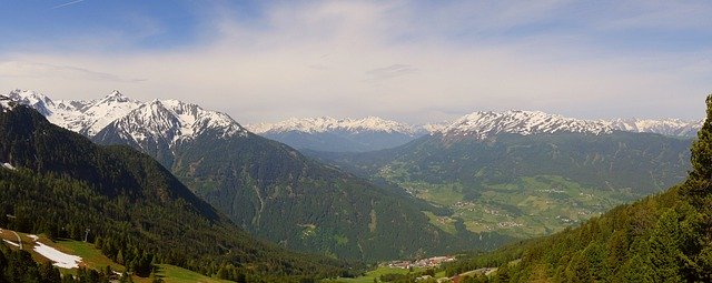 Téléchargement gratuit de Panorama Alpine Austria Mountain - photo ou image gratuite à éditer avec l'éditeur d'images en ligne GIMP