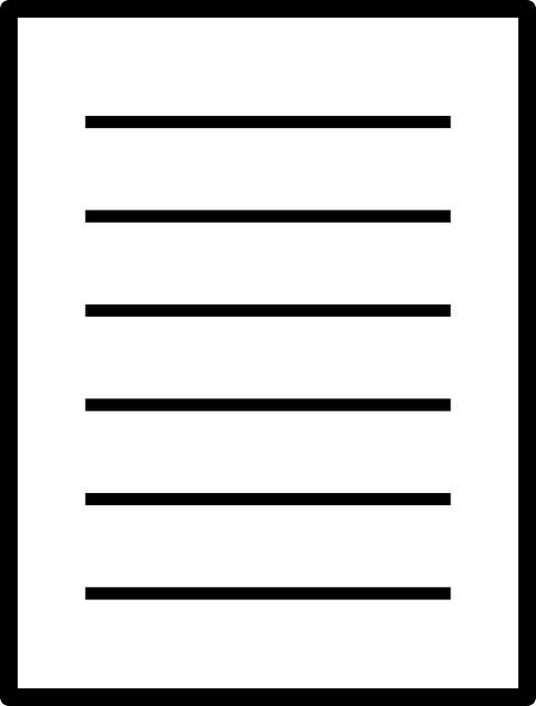 Free download Paper Sheet Ruled - Free vector graphic on Pixabay free illustration to be edited with GIMP free online image editor