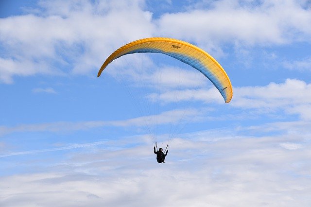 Free download Paragliding Paraglider Aircraft -  free photo or picture to be edited with GIMP online image editor