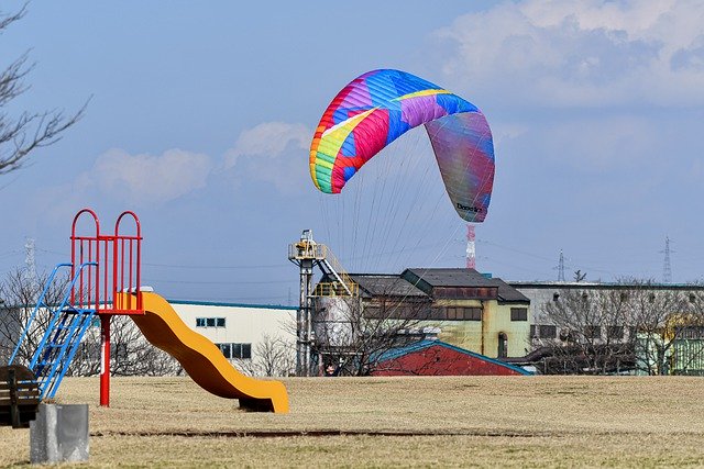 Free download paragliding recreational activity free picture to be edited with GIMP free online image editor