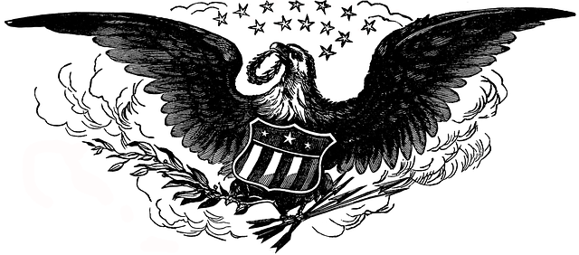 Free download Patriotic Eagle Traditional -  free illustration to be edited with GIMP free online image editor