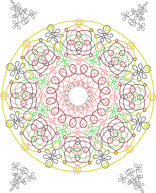 Free download Pattern Circles Colors - Free vector graphic on Pixabay free illustration to be edited with GIMP free online image editor