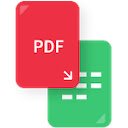 PDF to Excel  screen for extension Chrome web store in OffiDocs Chromium