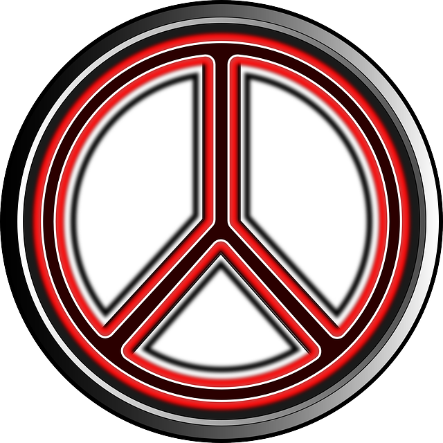 Free download Peace Symbol Hippy - Free vector graphic on Pixabay free illustration to be edited with GIMP free online image editor