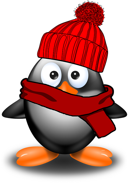 Free download Penguin Winter Cold -  free illustration to be edited with GIMP free online image editor