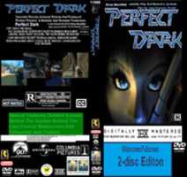 Free download Perfect Dark DVD 2 Disc Cover 2002 free photo or picture to be edited with GIMP online image editor